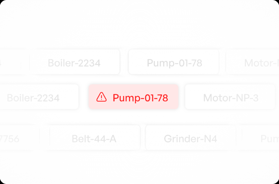 Early failure detection dashboard
